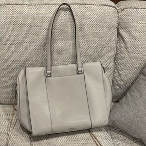 Rebecca Minkoff Light Gray Shoulder Bag